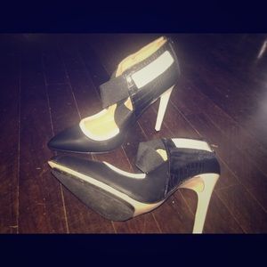 GX by Gwen Stefani Black & White Heels